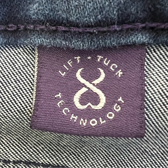 NYDJ Dark Blue Stretch Legging Jegging Jeans with Lift Tuck Technology - Size 12 - Picture 9 of 14